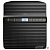Synology DS418j Сетевое хранилище 4xHDD SATA (3,5'') 1,4GhzCPU, 1GB/RAID0, 1, 10, 5, 6, 10/  2xUSB, 1GigEth, iSCSI, 2xIPcam (upto 16), 1xPS