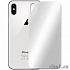 Perfeo защитное стекло обратной стороны Apple iPhone X серебристый 0.33мм 3D Gorilla (PF_A4068)