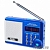 Perfeo мини-аудио Sound Ranger, FM MP3 USB microSD In/Out ридер, BL-5C 1000mAh, синий (PF-SV922BLU)