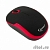 Gembird MUSW-200 Black-Red USB {Мышь беспроводная, soft touch, 2кн.+колесо-кнопка, 2.4ГГц }
