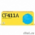 T2 CF411A Картридж T2 для HP CLJ Pro M377/M452/M477 (2300стр.) голубой,  С ЧИПОМ